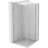 Mexen Mist-H T Duschkabine Schwingtür links 95 x 95 cm, transparent, chrom - 8A5T-095-095-01-00-L