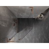 Mexen Lunar L Fünfeck-Duschkabine, links schwenkbar 90 x 100 cm, transparent, gebürstetes Kupfer - 831L-090L-100P-65-00-L