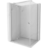 Mexen Mist-H T Duschkabine, schwenkbar, links, 70 x 120 cm, transparent, Chrom - 8A5T-070-120-01-00-L
