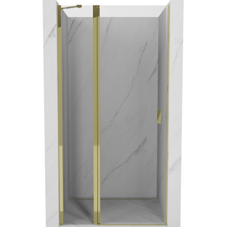 Mexen Mist Duschdrehtüren 105 cm, transparent, gold - 8A4-105-000-50-00