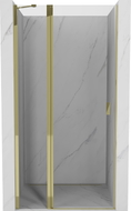 Mexen Mist Duschschwenktür 115 cm, transparent, gold - 8A4-115-000-50-00