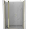 Mexen Mist Duschpendeltür 120 cm, transparent, gold - 8A4-120-001-50-00