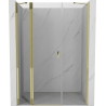 Mexen Mist Duschpendeltüren 155 cm, transparent, gold - 8A4-155-001-50-00