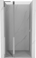 Mexen Mist L Duschdrehtür 110 cm, transparent, Chrom - 8A4L-110-000-01-00