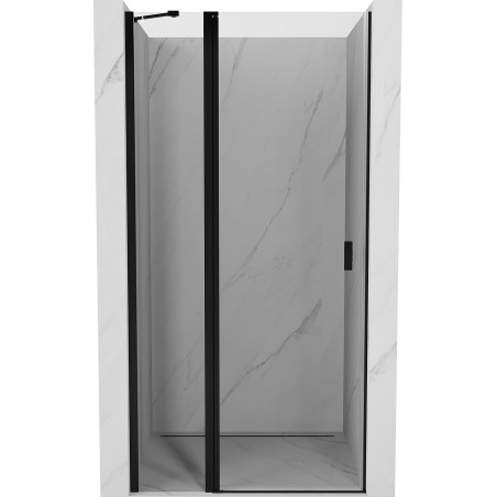 Mexen Mist Duschschwingtür 120 cm, transparent, schwarz - 8A4-120-000-70-00