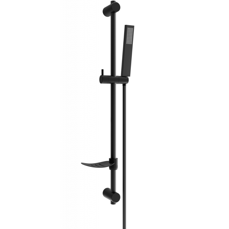 Mexen DF00 schiebbares Duschset, schwarz - 785004582-70
