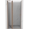 Mexen Mist L Duschdrehtür 95 cm, transparent, gebürstetes Kupfer - 8A4L-095-000-65-00