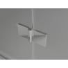 Mexen Mist-H T Duschkabine rechts öffnend 75 x 85 cm, transparent, Chrom - 8A5T-075-085-01-00-P