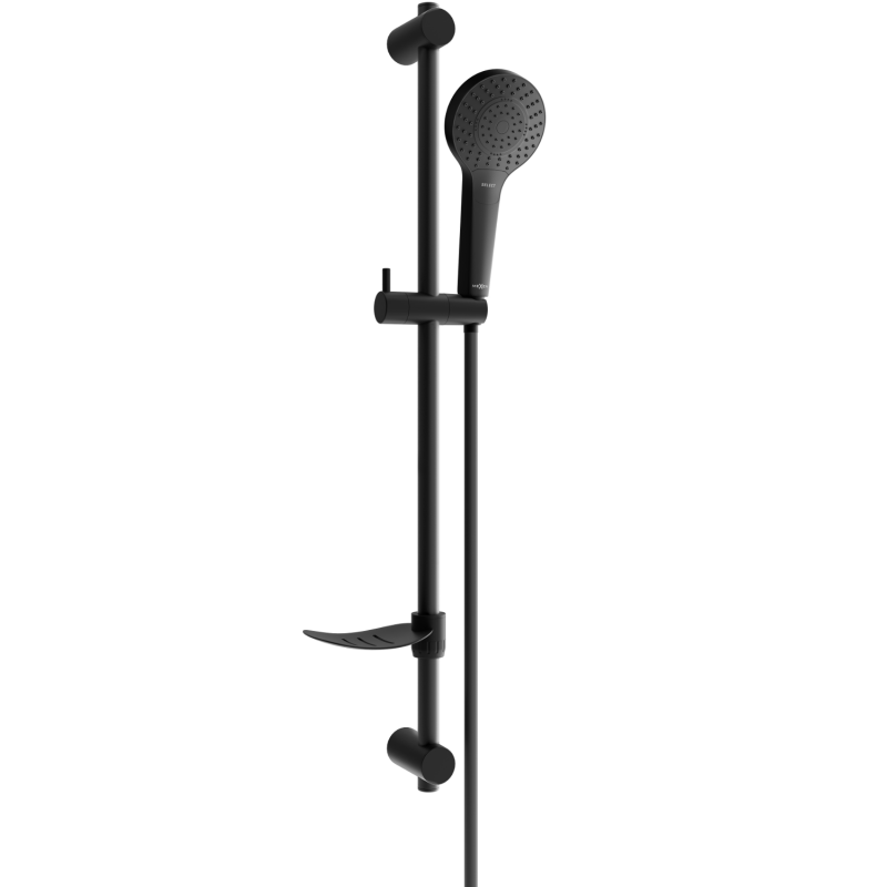 Mexen DF05 schwarzes, verschiebbares Duschset - 785054582-70
