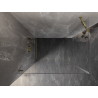 Mexen Lunar-B Schiebedusche links 100 x 80 cm, transparent, gold - 832-100-080-50-00-L