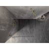 Mexen Lunar-B Duschkabine aufschwingbar links 100 x 100 cm, transparent, gebürstetes Gold - 832-100-100-55-00-L
