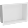 Mexen X-Wall-R Nischenablage mit Flansch 30 x 20 cm, weiß - 1920302010