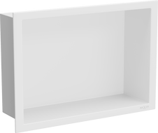 Mexen X-Wall-R Einbauregal mit Flansch 30 x 20 cm, Weiß - 1920302010