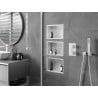 Mexen X-Wall-R Nischenablage mit Flansch 30 x 20 cm, weiß - 1920302010