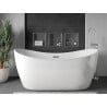 Mexen X-Wall-R Nischenregal mit Flansch 30 x 30 cm, Inox - 1910303010