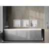 Mexen X-Wall-R Nischenregal mit Flansch 30 x 30 cm, weiß - 1920303010