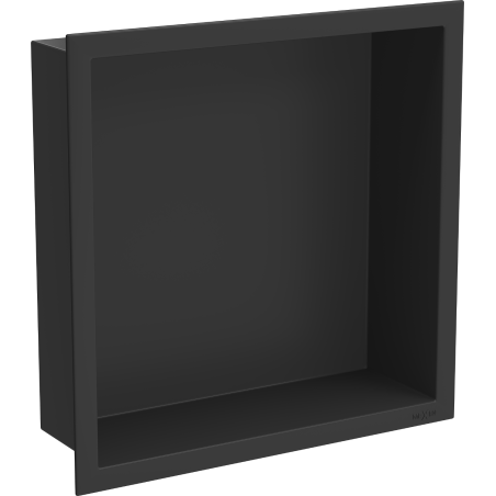 Mexen X-Wall-R Einbauablage mit Flansch 30 x 30 cm, schwarz - 1970303010