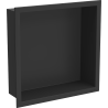 Mexen X-Wall-R Einbauablage mit Flansch 30 x 30 cm, schwarz - 1970303010