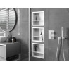 Mexen X-Wall-R Wandnische mit Flansch und Regal 30 x 30 cm, weiß - 1920303010S