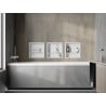 Mexen X-Wall-R Nischenregal mit Flansch und Regal 30 x 30 cm, weiß - 1920303010S