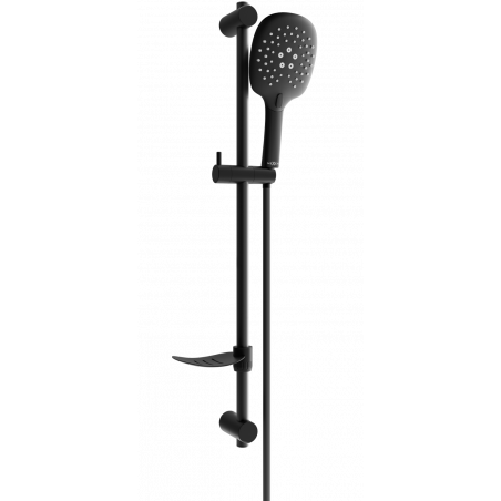 Mexen DF22 verschiebbares Duschset, schwarz - 785224582-70