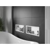 Mexen X-Wall-R Wandnische mit Flansch 45 x 20 cm, weiß - 1920452010
