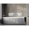 Mexen X-Wall-R Wandnische mit Flansch 45 x 20 cm, weiß - 1920452010