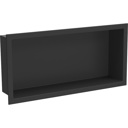 Mexen X-Wall-R Wandnische mit Rand 45 x 20 cm, schwarz - 1970452010