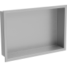 Mexen X-Wall-R Nischenregal mit Flansch 45 x 30 cm, Inox - 1910453010