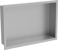 Mexen X-Wall-R Einbauregal mit Flansch 45 x 30 cm, inox - 1910453010