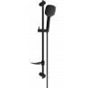 Mexen DF33 schiebbares Duschset, schwarz - 785334582-70