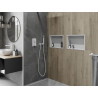 Mexen X-Wall-R Nischenregal mit Flansch 45 x 30 cm, weiß - 1920453010