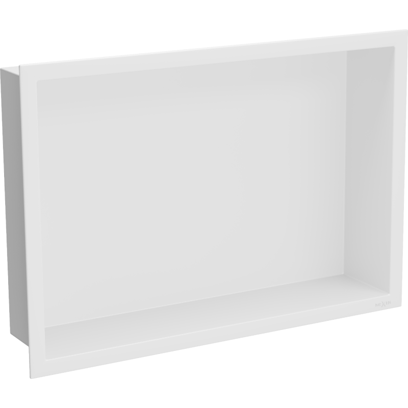 Mexen X-Wall-R Nischeregal mit Flansch 45 x 30 cm, weiß - 1920453010