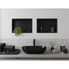 Mexen X-Wall-R Nischenregal mit Flansch 45 x 30 cm, schwarz - 1970453010