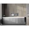 Mexen X-Wall-R Nischenregal mit Flansch 60 x 20 cm, Inox - 1910602010