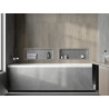 Mexen X-Wall-R Nischenregal mit Flansch 60 x 20 cm, Inox - 1910602010