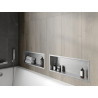 Mexen X-Wall-R Nischenregal mit Flansch 60 x 20 cm, Inox - 1910602010