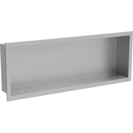 Mexen X-Wall-R Nischenregal mit Flansch 60 x 20 cm, Inox - 1910602010