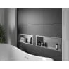 Mexen X-Wall-R Nischenregal mit Flansch 60 x 20 cm, Inox - 1910602010