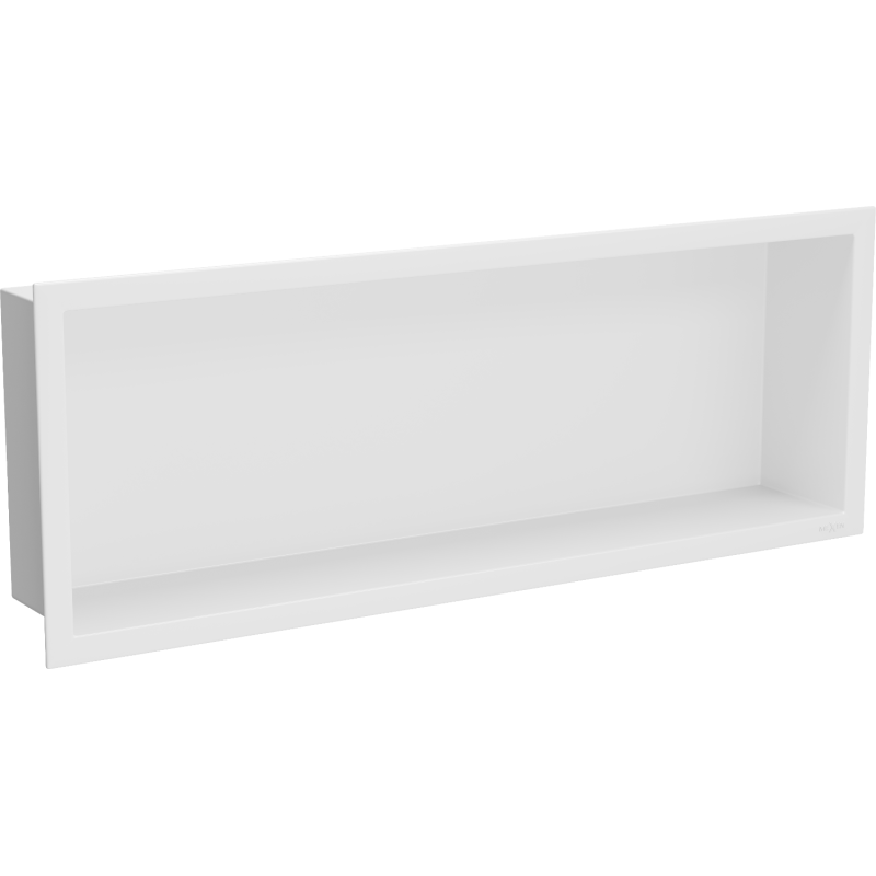 Mexen X-Wall-R Nischenregal mit Flansch 60 x 20 cm, weiß - 1920602010
