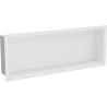 Mexen X-Wall-R Nischenregal mit Flansch 60 x 20 cm, weiß - 1920602010