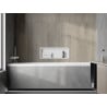 Mexen X-Wall-R Nischenregal mit Flansch 60 x 20 cm, weiß - 1920602010