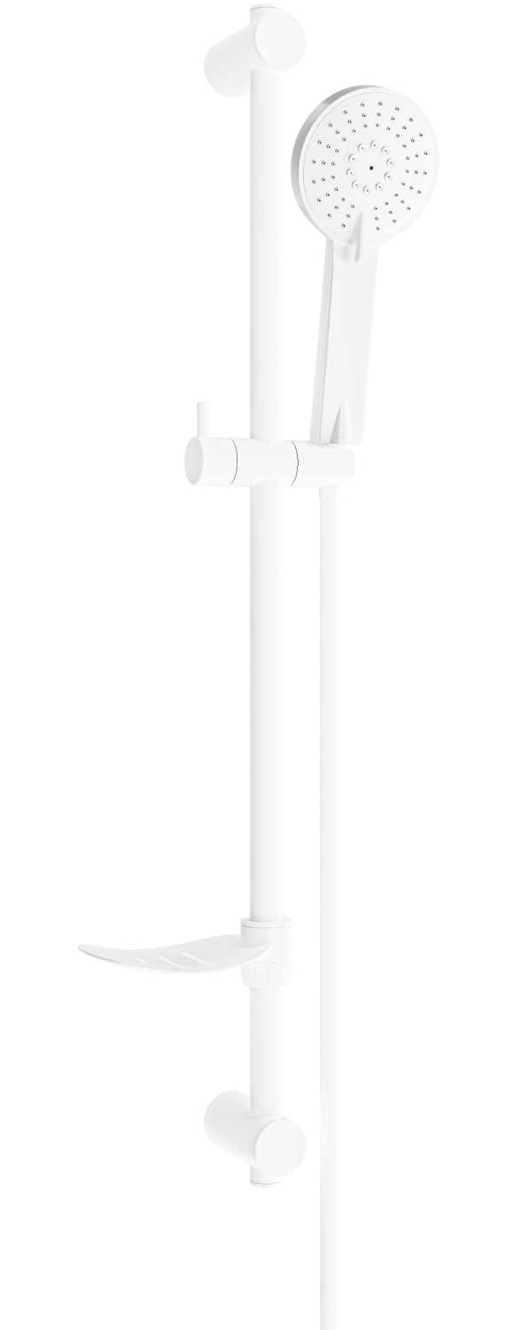 Mexen DF40 Schiebe-Dusch-Set, Weiß - 785404582-20