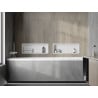 Mexen X-Wall-R Nischenregal mit Flansch 60 x 20 cm, weiß - 1920602010