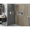 Mexen X-Wall-R Nischenregal mit Flansch 60 x 20 cm, weiß - 1920602010