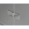 Mexen Mist-H Duo Duschkabine schwenkbar links 85 x 80 cm, transparent, Chrom - 8A5-085L-080P-01-00