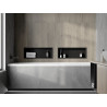 Mexen X-Wall-R Nischenregal mit Kragen 60 x 20 cm, schwarz - 1970602010