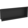 Mexen X-Wall-R Nischenregal mit Kragen 60 x 20 cm, schwarz - 1970602010
