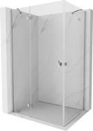 Mexen Mist-H Duo Duschkabine schwenkbar links 95 x 85 cm, transparent, Chrom - 8A5-095L-085P-01-00