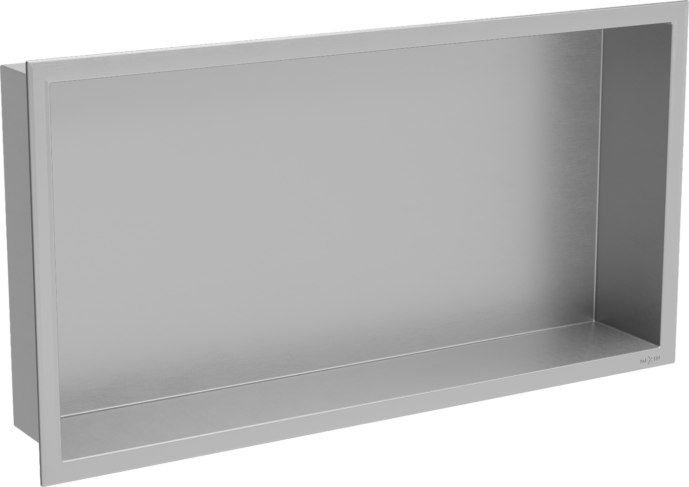 Mexen X-Wall-R Einbauregal mit Flansch 60 x 30 cm, inox - 1910603010